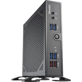 Shuttle XPC slim DS50U3 Intel i3-1315U 2x LAN (1x 2.5Gbit,1x 1Gbit), 1xCOM,1xHDMI,1xDP, 1x VGA, lüfterlos, 24/7 Dauerbetrieb