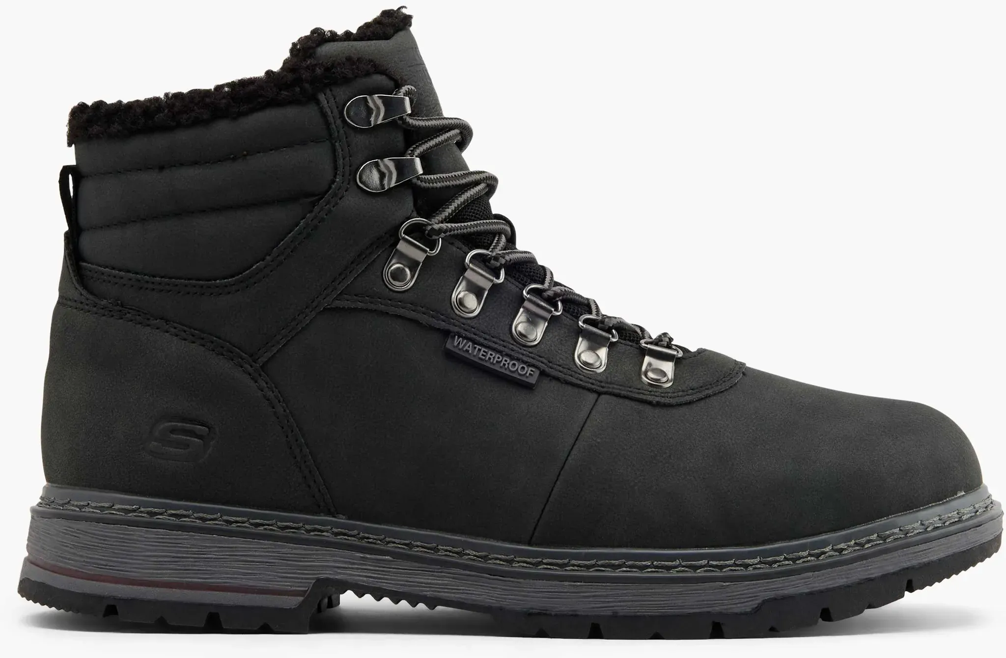 Skechers Coradomemphis Schnürboots Schwarz, Herren, Größe: 41 - Skechers Coradomemphis Schnürboots Schwarz, Herren, Größe: 41 - man - Schwarz