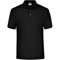 Poloshirt-Piqué Medium "JN020" - S - black