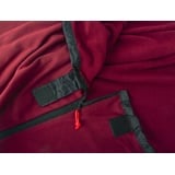 Origin Outdoors Sleeping Liner Mikrofleece bordeaux