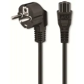goobay 44877, 3 m, Netzstecker Typ F, C5-Koppler, 250 V, 2.5 A