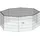 Tectake Freilaufgehege Hopper 145 x 73 x 73 cm Schwarz