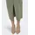 Only Lola Cargo Long Slit Skirt in Olive, Größe S