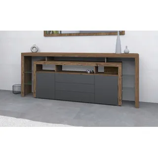 borchardt Möbel Sideboard »Rosario«, Breite 220 cm grau
