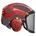 sicherheitshelm integral forest F39 rot/grau