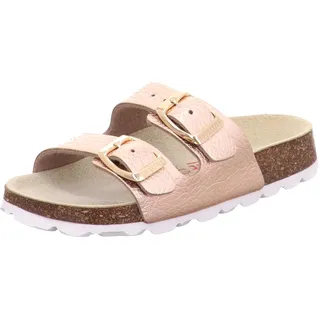 superfit Mädchen FUSSBETTPANTOFFEL Hausschuhe, BRONZE 9000