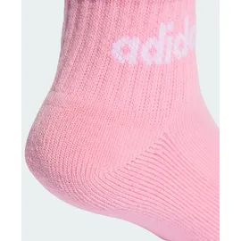 adidas Kids Linear Ankle Socken 5er Pack True Pink / Pink Fusion / Violet Fusion / Medium Grey Heather 31-33