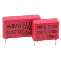 WIMA 1 St. MKP-Folienkondensator radial bedrahtet 400 V/DC, 250 V/AC 10 % (L x B x H) 31.5 x x mm