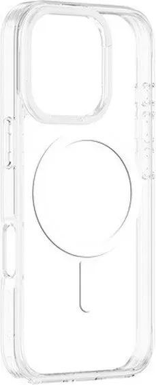 AmazingThing Minimal Mag Hülle mit Magnetring für iPhone 16 Pro - Transparent, Militärschutz, DefendEdge-Technologie, ErgoFrame-Design