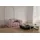 Fun Möbel Sessel Chantal Stoff Opera Velvet 70 x 80 x 80 cm Pink/Rosa mit Zierkissen
