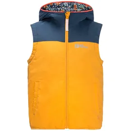 Jack Wolfskin Villi Vest K Weste, orange pop, 140