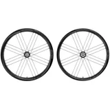 CAMPAGNOLO Shamal Carbon C21 2-way Fit Disc Tubeless Rennrad Laufradsatz - Black - 12 x 100 / 12 x 142 mm