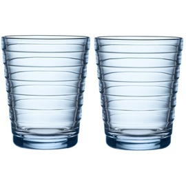 Iittala Aino Aalto Becher Trinkgläser, Blau