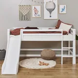 Hoppekids Hochbett ECO Dream 70 x 160 cm Kiefer massiv weiß
