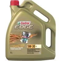 Castrol 1845033 15669D Motoröl Edge TI 5W-30 LL 5-Liter, Braun