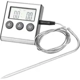 Digitales, multifunktionales Fleischthermometer Kochthermometer mit Hintergrundbeleuchtung LCD für Grillen, Kochen von Speisen, BBQ und Süßigkeiten