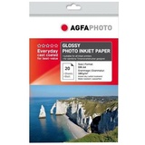 AgfaPhoto Fotopapier einseitig glänzend weiß, A4 180g/m2, 20 Blatt AP18020A4