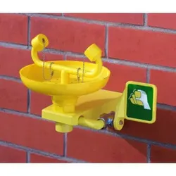 Erbstößer Augendusche AB002210 Wandmodell Auffangbecken-Kunststoff