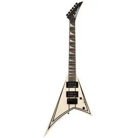Jackson JS Series RR Minion JS1X Snow White with Black Pin Stripes