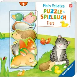 Ravensburger Mein liebstes Puzzle-Spielbuch: Tiere