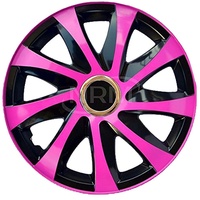 Radzierblende Drift EXTRA schwarz/pink 16 Zoll 4er Set