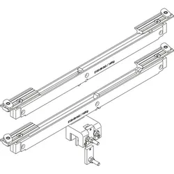 DORMA-Glas Muto 150 Einzugsdämpfung Dormotion beidseitig Flügelgewicht bis 150kg