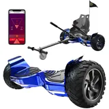 RCB Hoverboards SUV mit Sitz Hoverboards Off-Road, App-fähige Bluetooth, 8,5 '' Hummer + Hoverkart Go Kart für Self Balancing Scooters, Geschenk für Kinder