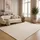 The CarPET Teppich THE CARPET "kuschelig & Super Soft, Anti-Rutsch Unterseite", beige, B:300cm H:16mm L:400cm, Polyester, Teppiche, Teppich, Waschbar bis 30 Grad, Felloptik, Wohnzimmer Teppich, Kundenliebling