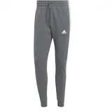 Adidas Herren Essentials Fleece 3-stripes Tapered Cuff Jogginghose, Dark Grey Heather, XL