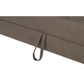 Sofa.de Eckcouch Mikrofaser 3-Sitzer Grau