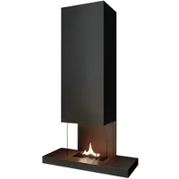 Tenderflame - Wiederaufladbarer Wandkamin Riff Schwarz