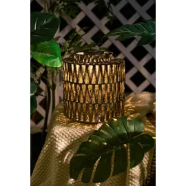 Pauleen Solarleuchte Rattan 0,1 W 7 lm Grau