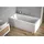 bad land MODERN Rechteckbadewanne 130 x 70 cm (70 x 56 x 38,5 cm) (BADLAND)