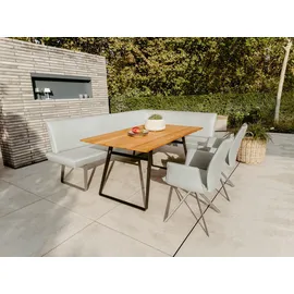 Niehoff Elba Gartentisch 160 x 95 x 76 cm Teak geölt/Anthrazit