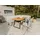 Niehoff Elba Gartentisch 160 x 95 x 76 cm Teak geölt/Anthrazit