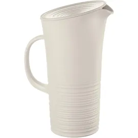 Guzzini Tierra, Kanne 1,8 l Milchweiß, mit Deckel