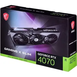 MSI GeForce RTX 4070 Gaming X Slim 12G 12 GB GDDR6X V513-251R