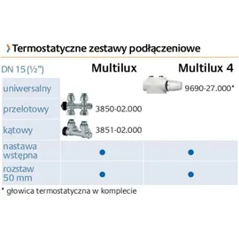HEIMEIER Multilux Thermostatventil Eck 1/2" x 3/4"
