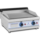 Royal Catering Gas-Doppelgrill 65 cm Silber