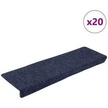 vidaXL Stufenmatten Selbstklebend 20 Stk. Anthrazit 65x21x4 cm