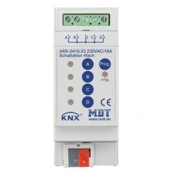 MDT Schaltaktor AKK-0416.03 2TE REG, 230VAC, 16A