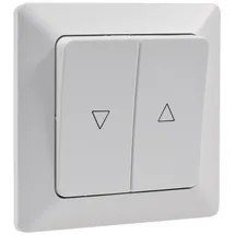 ChiliTec MILOS Jalousietaster 22777, UP, weiß matt