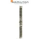 Hamilton Metall Jazzmaster Band-set Edelstahl H695.322.105 - silber