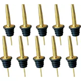 layba Flaschenausgießer Flaschenausgießer Essig Öl Spirituosen Ausgießer für Flaschen, Set, 10-St., 10 Flaschen Ausgießer Ø 2.2 cm