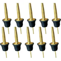 layba Flaschenausgießer Flaschenausgießer Essig Öl Spirituosen Ausgießer für Flaschen, Set, 10-St., 10 Flaschen Ausgießer Ø 2.2 cm