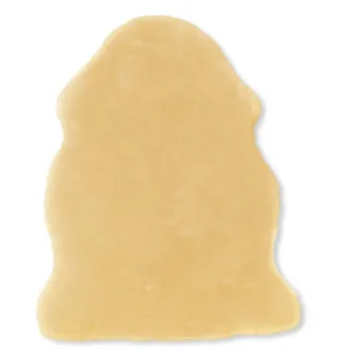 Ibena Parkano Baby Lammfell natur – kuschelweiches Schaffell verschiedene Größen, Naturfell ökologisch gegerbt ca. 60-70 cm