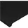 vidaXL Kopfteil Schwarz 90x5x78/88 cm Stoff