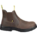 Safety Jogger Sicherheits und Arbeitsstiefel Herren und Damen - JACKMAN - Sicherheitsstiefel, Schutzstiefel EU 39, Braun - 39 EU