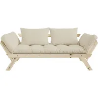 Schlafsofa KARUP DESIGN "Bebop" Sofas Gr. natur, beige inkl. Futonmatratze