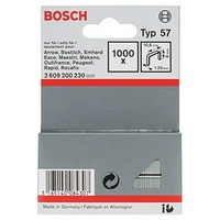 Bosch Professional Typ 57 Tacker-Klammern 8x10.6mm, 1000er-Pack (2609200230)
